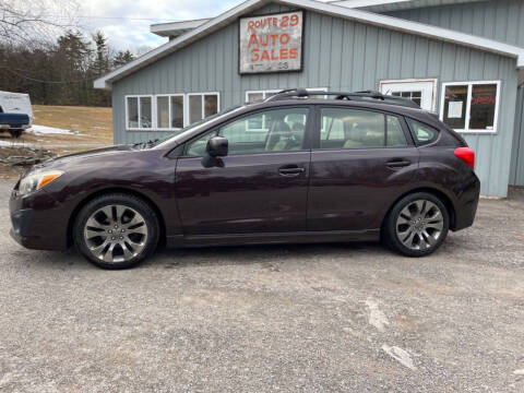 2013 Subaru Impreza for sale at Route 29 Auto Sales in Hunlock Creek PA