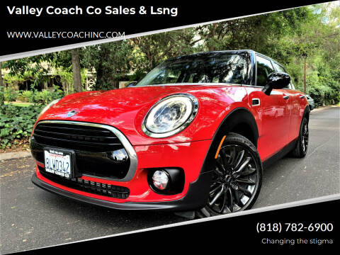 2019 MINI Clubman for sale at Valley Coach Co Sales & Lsng in Van Nuys CA