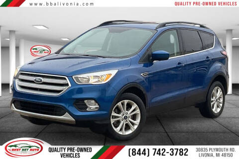 2018 Ford Escape for sale at Best Bet Auto in Livonia MI