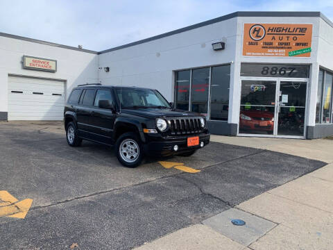 2016 Jeep Patriot for sale at HIGHLINE AUTO LLC in Kenosha WI