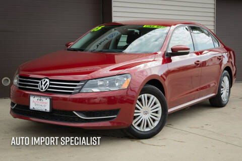 2015 Volkswagen Passat for sale at Auto Import Specialist LLC in South Bend IN