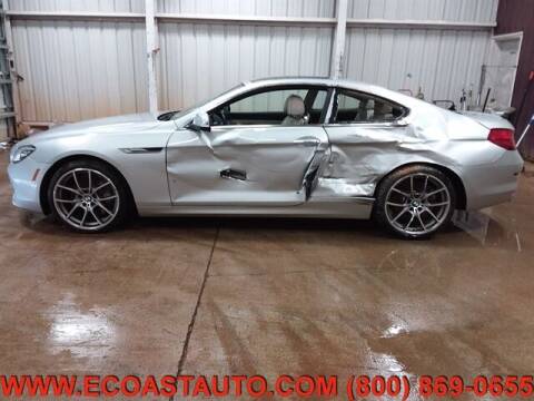 2012 BMW 6 Series for sale at East Coast Auto Source Inc. in Bedford VA
