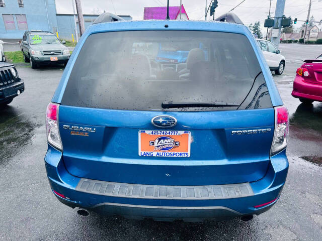 2009 Subaru Forester for sale at Lang Autosports in Lynnwood, WA