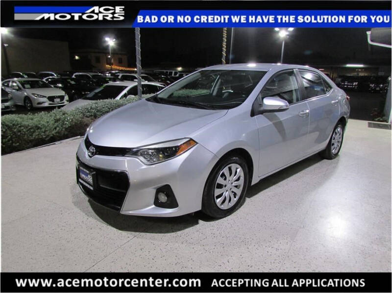 2015 Toyota Corolla for sale at Ace Motors Anaheim in Anaheim CA