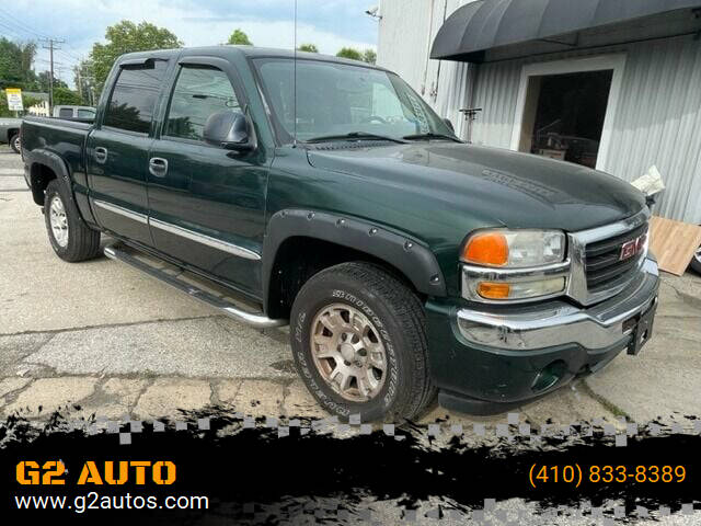 2006 GMC Sierra 1500 for sale at G2 AUTO in Finksburg MD