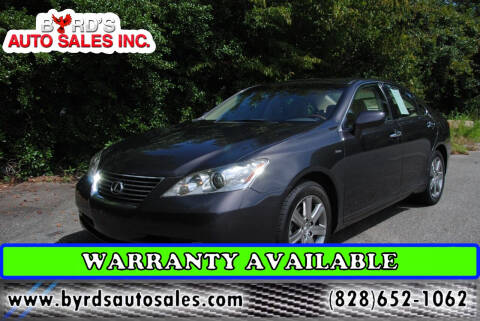 2008 Lexus ES 350 for sale at Byrds Auto Sales in Marion NC