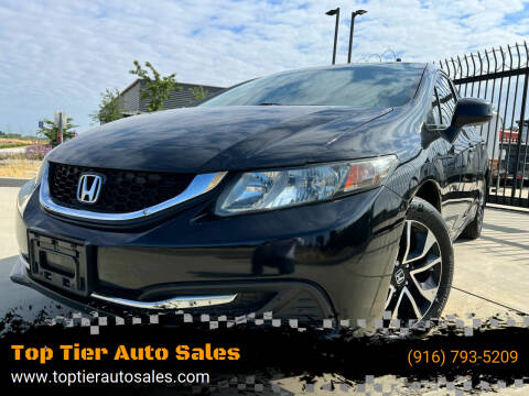 2013 Honda Civic for sale at Top Tier Auto Sales in Sacramento CA