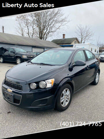 2012 Chevrolet Sonic for sale at Liberty Auto Sales in Pawtucket RI