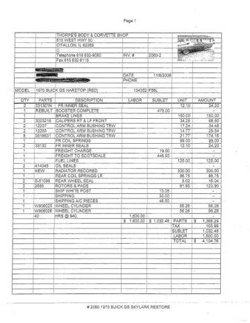 1970 Buick Gran Sport