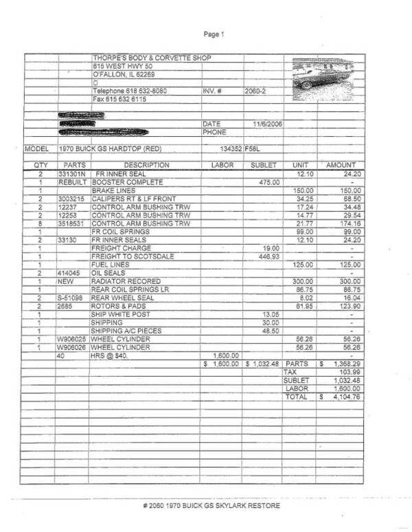 1970 Buick Gran Sport