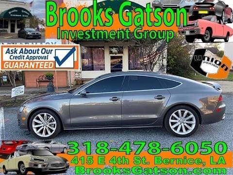 2012 Audi A7 for sale at Brooks Gatson Investment Group in Bernice LA