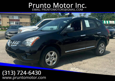 2015 Nissan Rogue Select for sale at Prunto Motor Inc. in Dearborn MI