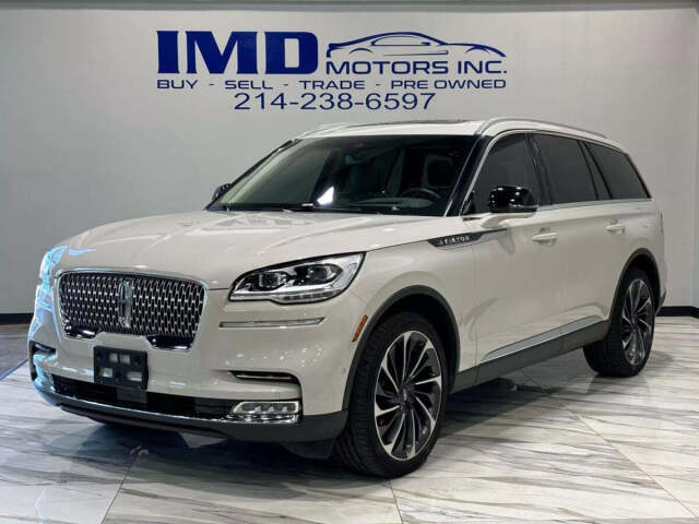 2023 Lincoln Aviator for sale at IMD MOTORS, INC in Dallas, TX