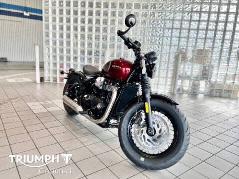 2022 Triumph Bonneville Bobber Black for sale at iAuto in Cincinnati OH