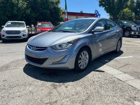 2016 Hyundai Elantra for sale at Blue Eagle Motors in Fremont CA