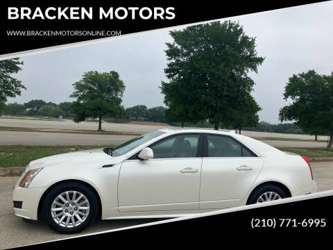 2011 Cadillac CTS for sale at BRACKEN MOTORS in San Antonio TX