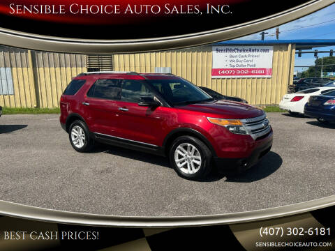 2015 Ford Explorer for sale at Sensible Choice Auto Sales, Inc. in Longwood FL