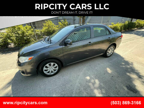 2010 Toyota Corolla for sale at RIPCITY CARS LLC in Portland OR