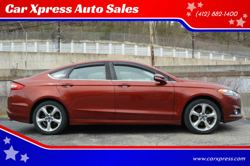 2014 Ford Fusion for sale at Car Xpress Auto Sales in Pittsburgh PA