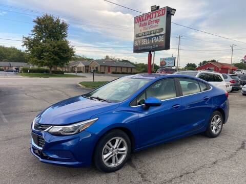 2018 Chevrolet Cruze for sale at Unlimited Auto Group in West Chester OH