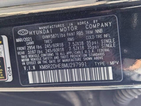 2021 Hyundai Palisade SEL