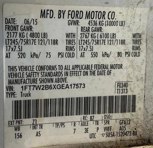 2016 Ford F-250 Super Duty