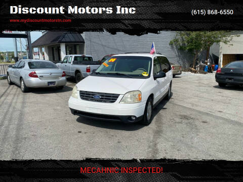 2004 Ford Freestar for sale at Discount Motors Inc in Madison TN