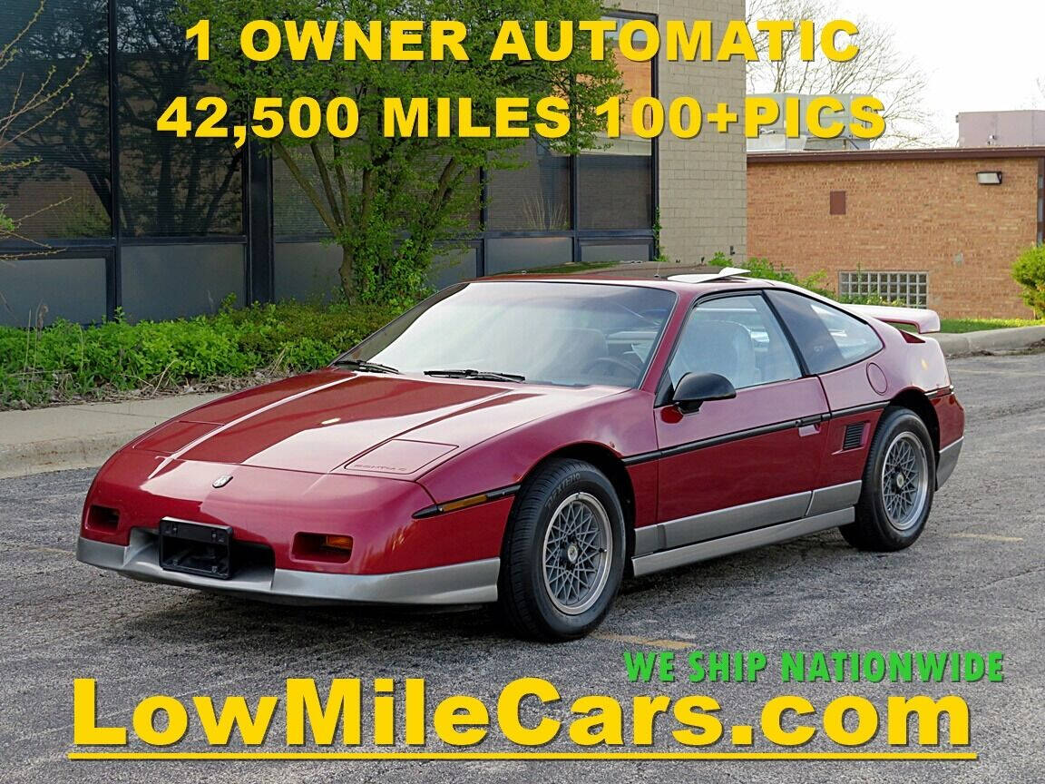 1985 Pontiac Fiero IMSA Race Car for Sale on Bring a Trailer