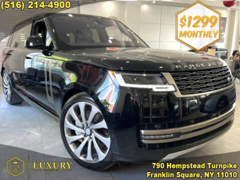 2023 Land Rover Range Rover for sale at LUXURY MOTOR CLUB in Franklin Square NY