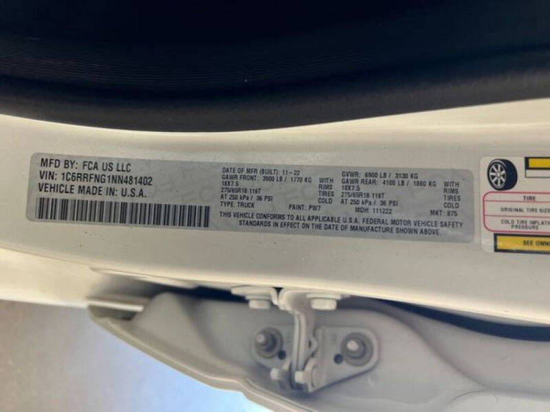 2022 RAM 1500 Tradesman