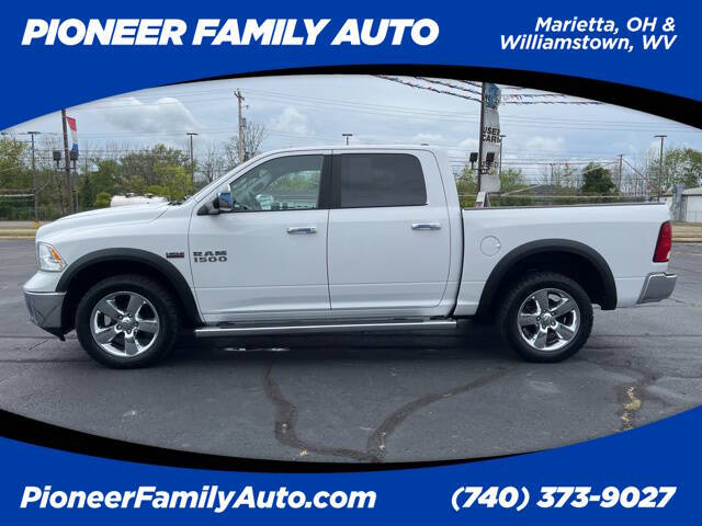 Used 2015 RAM Ram 1500 Big Horn with VIN 1C6RR7LT4FS688830 for sale in Williamstown, WV