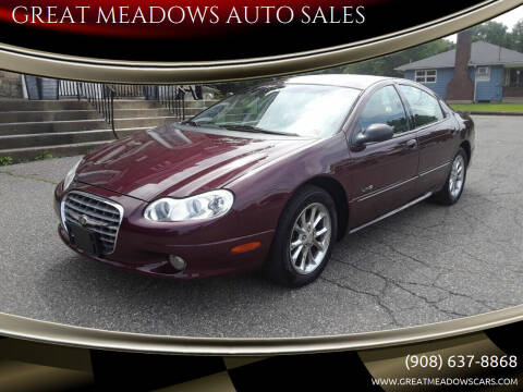 1999 Chrysler LHS for sale at GREAT MEADOWS AUTO SALES in Great Meadows NJ
