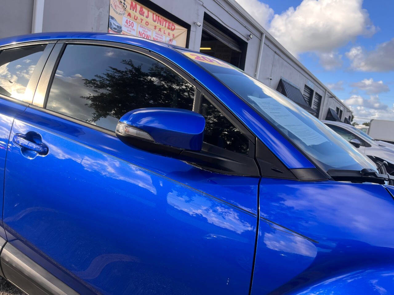 2018 Toyota C-HR for sale at M & J UNITED AUTO SALES in LAUDERDALE LAKES, FL