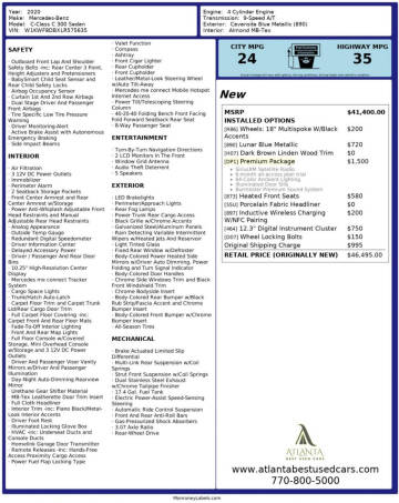 2020 Mercedes-Benz C-Class C 300