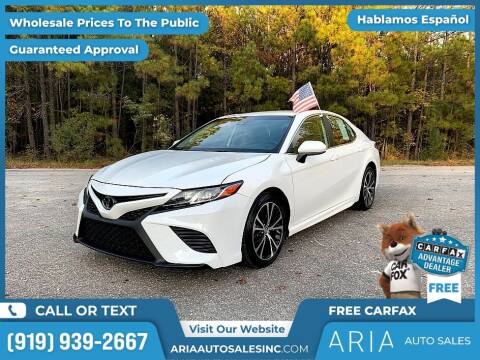 2020 Toyota Camry for sale at ARIA AUTO SALES INC in Raleigh NC