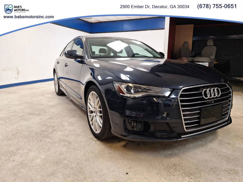 2016 Audi A6 2.0T quattro Premium Plus