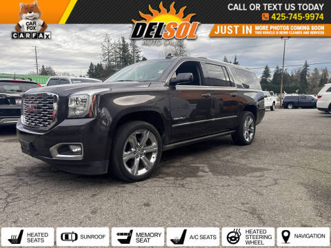 2018 GMC Yukon XL for sale at Del Sol Auto Sales in Everett WA