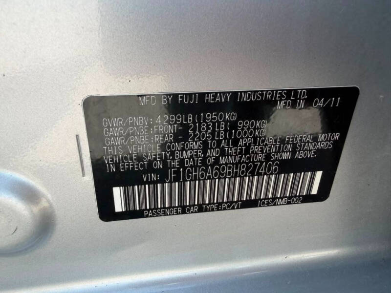 2011 Subaru Impreza 2.5i