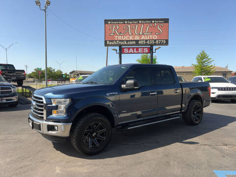 2016 Ford F-150 for sale at RAUL'S TRUCK & AUTO SALES, INC in Oklahoma City OK