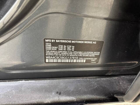 2016 BMW 4 Series 428i xDrive Gran Coupe