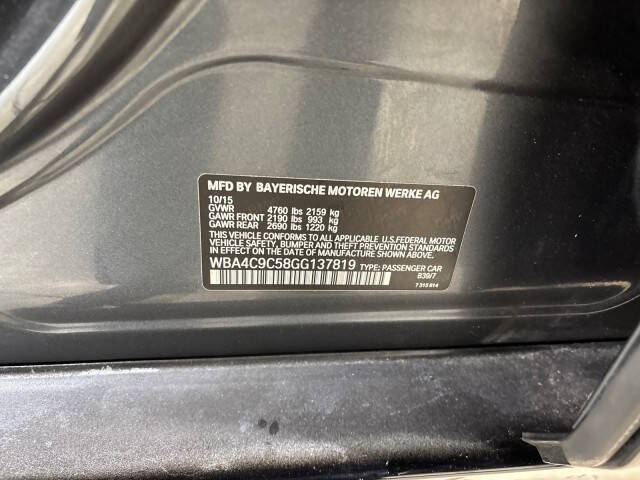 2016 BMW 4 Series 428i xDrive Gran Coupe