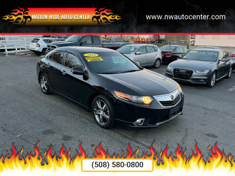 2013 Acura TSX for sale at Nation Wide Auto Center in Brockton MA