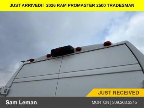 2026 RAM ProMaster