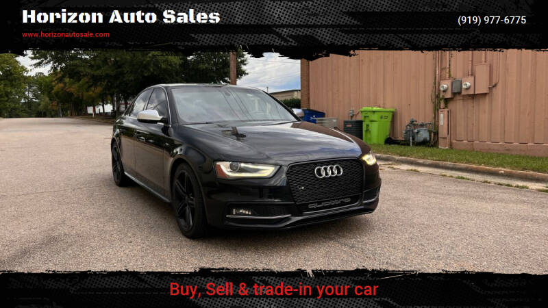 2014 Audi S4 for sale at Horizon Auto Sales in Raleigh NC