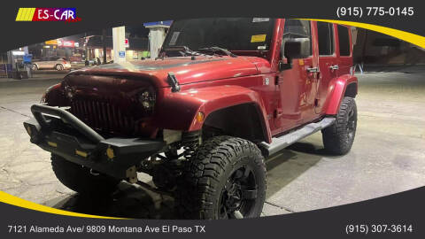 2012 Jeep Wrangler Unlimited for sale at Escar Auto in El Paso TX