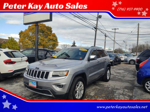 2014 Jeep Grand Cherokee for sale at Peter Kay Auto Sales in Alden NY