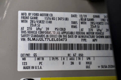 2020 Lincoln Navigator Reserve