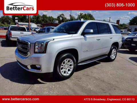 2018 GMC Yukon for sale at Better Cars in Englewood CO