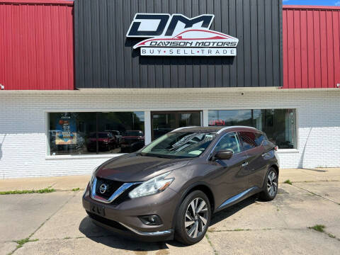 2015 Nissan Murano for sale at Davison Motorsports in Holly MI