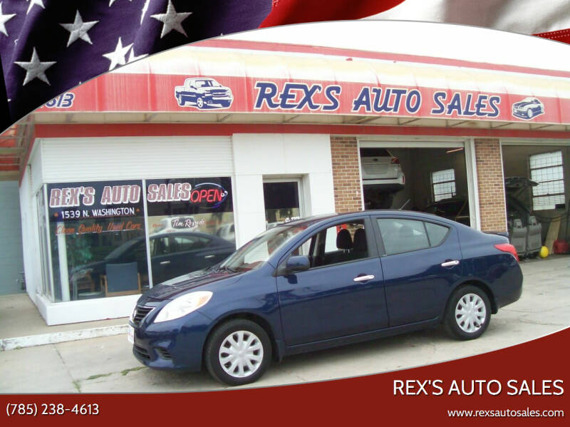 2014 Nissan Versa for sale at Rex's Auto Sales in Junction City KS